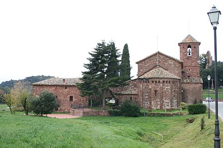 Català: Part posterior de l'església English: Rear of the church