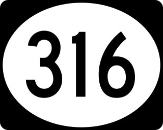 <span class="mw-page-title-main">Mississippi Highway 316</span> Highway in Mississippi