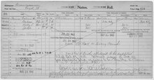 Enrollment for Cherokee Census Card D674 - NARA - 252422.tif