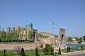 A szamarkandi Sáh-i Zinda épületegyüttese Üzbegisztánban