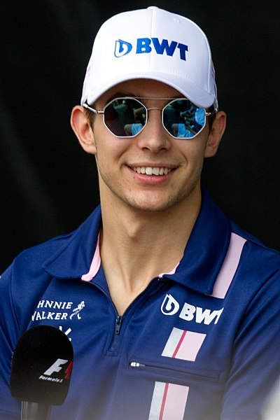 Ocon at the 2017 Malaysian Grand Prix