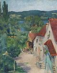Häuser am See (Provence)