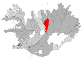 Locația Eyjafjarðarsveit