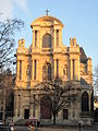 Image 2The Church of St-Gervais-et-St-Protais, the first Paris church with a façade in the new Baroque style (1616–20) (from Baroque architecture)