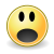 Überraschtes Smiley, als Emoticon :O