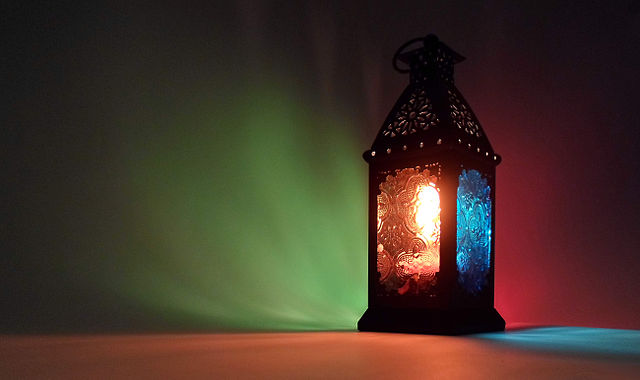 The Fanoos, a lantern used in homes, mosques and streets during Ramadan