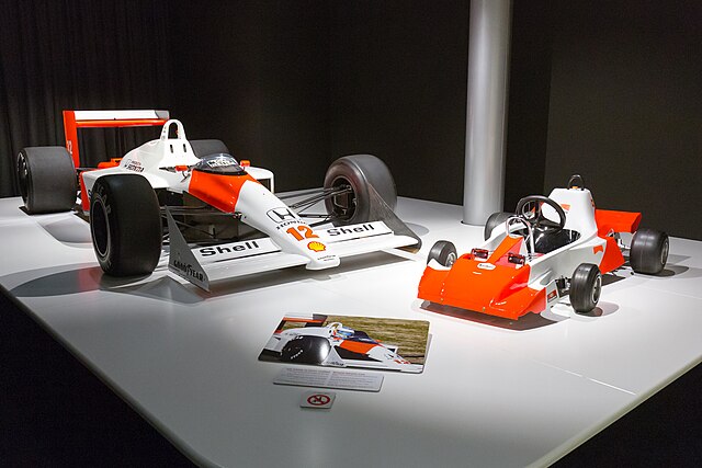 File Fernando Alonso 19 Kart And Mclaren Mp4 4 17 Museo Fernando Alonso Jpg Wikimedia Commons