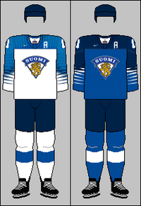 Finland national ice hockey team jerseys 2018 IHWC.png