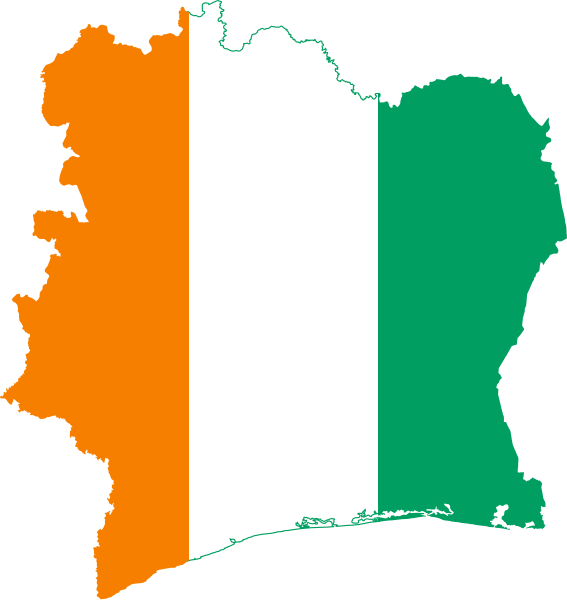 File:Flag-map of Cote d'Ivoire.svg