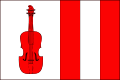 Flag of Huslenky.svg