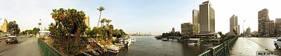 Thumbnail for File:Flickr - HuTect ShOts - Nile River نهر النيل - El.Galaa Bridge كوبري الجلاء - Cairo - Egypt - 08 05 2010.jpg