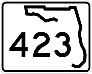 <span class="mw-page-title-main">Florida State Road 423</span> Highway in Florida