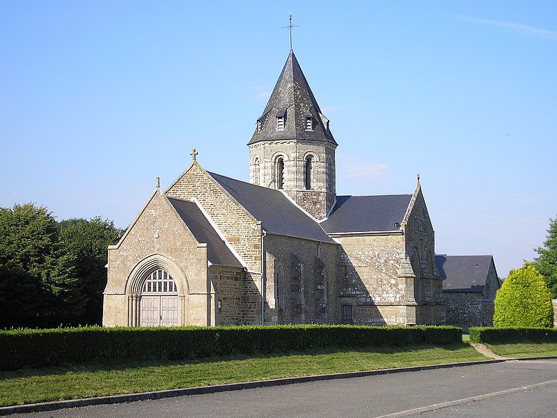 File:FranceNormandieSteMarieLaumontEglise.jpg