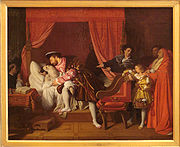 Francois I recoit les derniers soupirs de Leonard de Vinci by Ingres.jpg