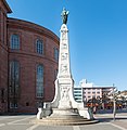 Das Einheits-Denkmal auf dem Paulsplatz