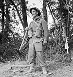 Fusilier Tom Payne from 11 Platoon, 'B' Company, 6th Battalion, Royal Welsh Fusiliers, Normandy, 12 August 1944