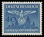 Generalgouvernement 1943 D33 official stamp.jpg