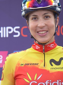 Gloria Rodríguez - 2018 UEC European Road Cycling Championships (Women's road race).jpg