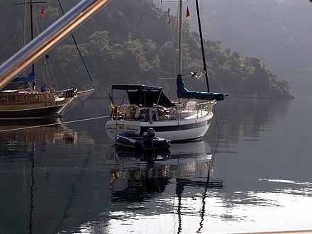 Cruising at the Bay of Göcek