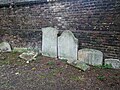 Graves outside the Church of Saint Giles in Camberwell.