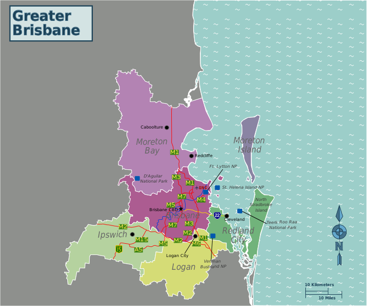 File:Greater Brisbane regions map.svg