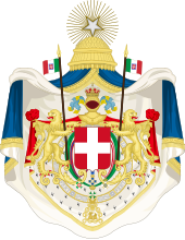 Greater coat of arms of the Kingdom of Italy, 1870-1890 Greater coat of arms of the Kingdom of Italy (1870-1890).svg