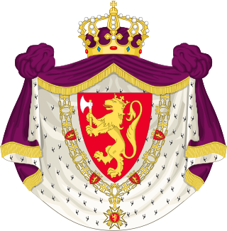 <span class="mw-page-title-main">Coat of arms of Norway</span> National coat of arms of the Kingdom of Norway