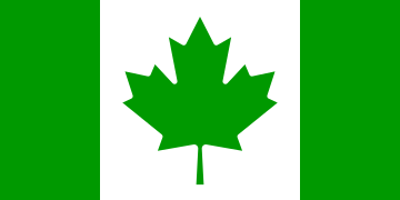 Green Canada Flag