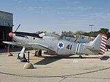 A P-51 Mustang of 101 Squadron "First Fighter" in the IAF Museum at Hatzerim Airbase