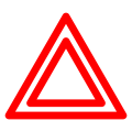 Hazard light icon.svg