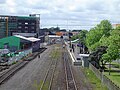 View of Henderson Train Station, Auckland, New Zealand