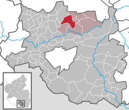 Läget för Hermersberg i Landkreis Südwestpfalz