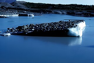 Ice rafting The transport of various materials by drifting ice