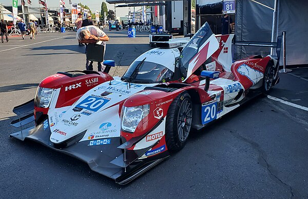 One of High Class Racing's Oreca 07 Gibson