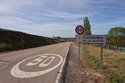 Com arribar a Honrubia de la Cuesta amb transport públic - Sobre el lloc