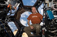 Kopra in the Cupola ISS-47 Tim Kopra inside the cupola module.jpg