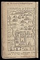 English: Map of Jerusalem from a book by Crouch, early 18th century עברית: מפת ירושלים מתוך ספרו של קראוץ', ראשית המאה הי"ח Dimensions:109 x 70 mm Click to enlarge.