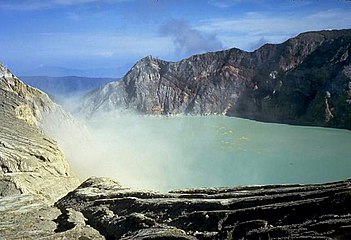 Ijen volcano