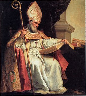 The medieval theologian Isidore of Seville criticised the predictive part of astrology.