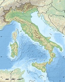 Marmolada ubicada en Italia