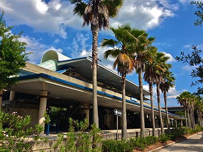 JTA Skyway Kings Avenue Station.JPG