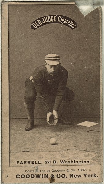 File:Jack Farrell, Washington Statesmen, baseball card portrait LCCN2007686422.jpg