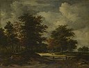 Jacob van Ruisdael (1628-1629-1682) - A Road leading into a Wood - NG2563 - National Gallery.jpg