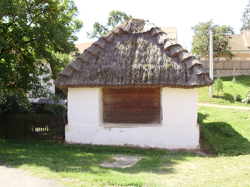 File:Ježkovice - došková chalupa.JPG