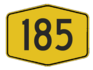 Federal Route 185 shield}}