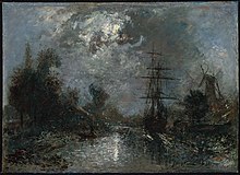 月夜の港(1871年)
