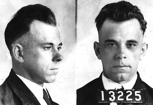 John Dillinger 1924 Mugshot