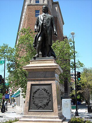 <span class="mw-page-title-main">Statue of John Witherspoon</span> Statue by William Couper in Washington, D.C., U.S.