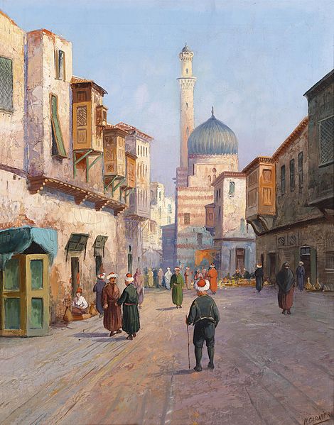 File:Karl Kaufmann Orientalische Straßenszene.jpg