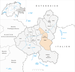 Scuol sijaitsee Unterengadinissa.